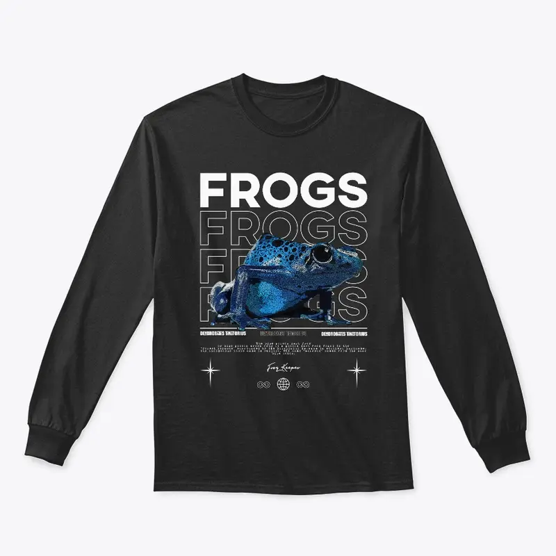 Dendrobates Azureus Dart Frog Streetwear