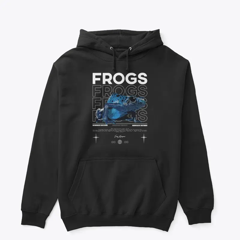 Dendrobates Azureus Dart Frog Streetwear