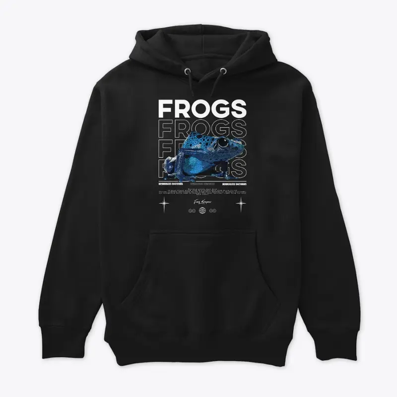 Dendrobates Azureus Dart Frog Streetwear