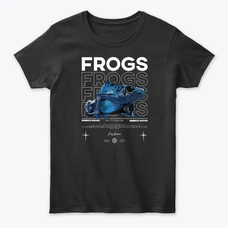 Dendrobates Azureus Dart Frog Streetwear