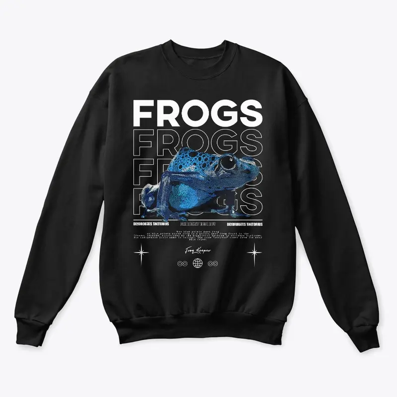 Dendrobates Azureus Dart Frog Streetwear