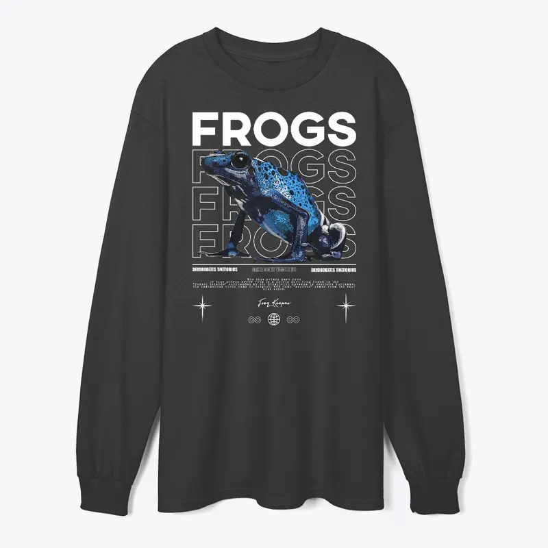 Dendrobates Azureus Dart Frog Streetwear