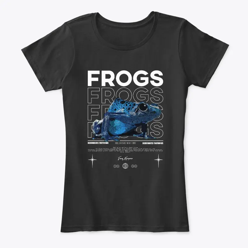 Dendrobates Azureus Dart Frog Streetwear